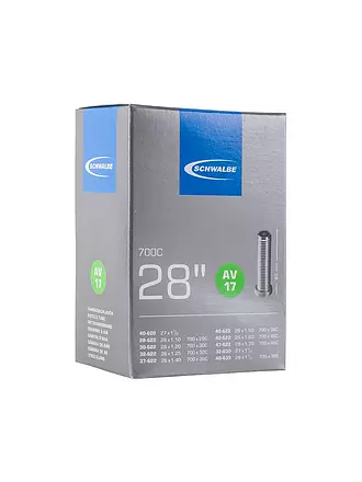 SCHWALBE | Camera d'aria per bicicletta n. 17 AV40 (28"/700C) | 